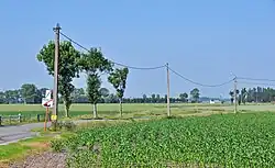 Paysage aux alentours du village