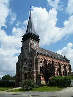 L'église de l'Assomption-de-la-Sainte-Vierge, Meigneux.