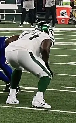 Description de l'image Mekhi Becton 2023.jpg.