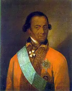 Portrait présumé d'Abraham Hannibal