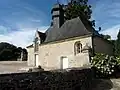 La chapelle du château : vue extérieure.