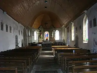 Intérieur de l'édifice.