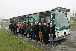 Les membres de l'association en 2016.