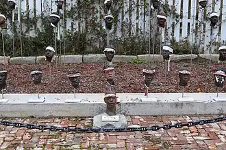 Mémorial de la révolte d'esclaves de 1811 à La Nouvelle-Orléans, plantation Whitney, Louisiane (États-Unis).