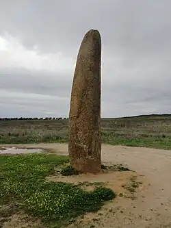 Le menhir de Outeiro