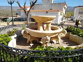 Une des fontaines d'Ocaña (es)