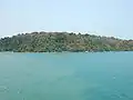 L'île de Merak Besar en face de Merak