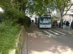 Mercedes-Benz Citaro C2 sur la ligne F en gare de Melun.