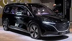 Concept Mercedes-Benz EQT au Salon de l'automobile de Francfort 2021