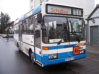 Midibus Mercedes-Benz O.402, construit par Göppel