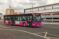 Mercedes-Benz Citaro en Gare de Torcy sur la ligne 2229.