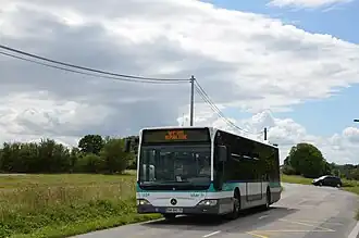 Mercedes-Benz Citaro Facelift no 224 à Étangs d'Apigné.