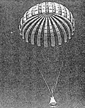 Test de parachute de Mercury