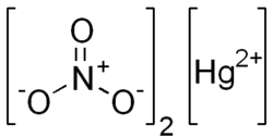 Image illustrative de l’article Nitrate de mercure(II)