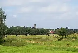 Vue sur le village Bottelare
