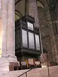 Orgue Merklin, chœur de la cathédrale de Strasbourg, France (1878).
