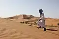 Nomade de l'erg Chebbi.