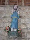 Statue de Saint Diboan, XVIIe&nbsp;siècle, chapelle Sainte-Catherine.