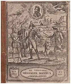 Couverture du Messager Boiteux de 1811