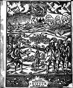 Couverture du Messager Boiteux de Berne de 1748