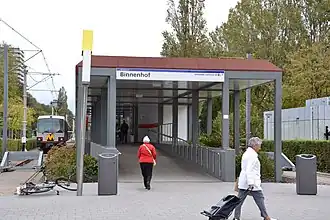 Image illustrative de l’article Binnenhof (métro de Rotterdam)