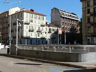 Entrée de la station