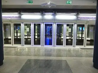 Intérieur de la station.