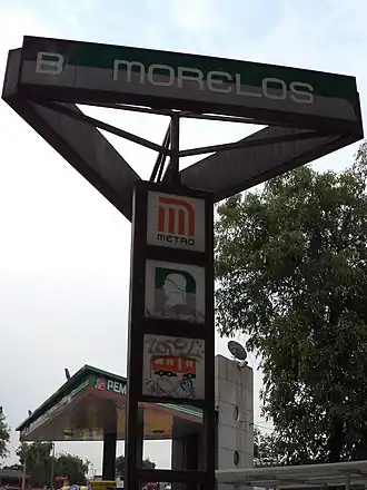 Accès à la station.