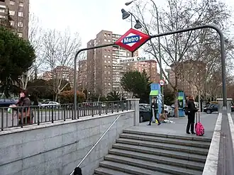 Image illustrative de l’article Herrera Oria (métro de Madrid)