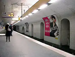 L'une des demi-stations de la ligne 8.