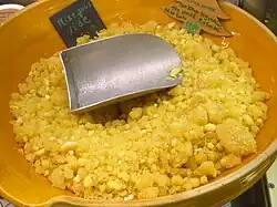 Metton affiné artisanal de crèmerie.