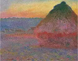 "Meule" (1891) de Claude Monet (W1290)