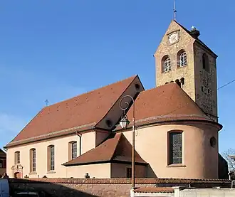 L'église Saints-Pierre-et-Paul.