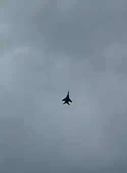 Un Mig 28 de la base.