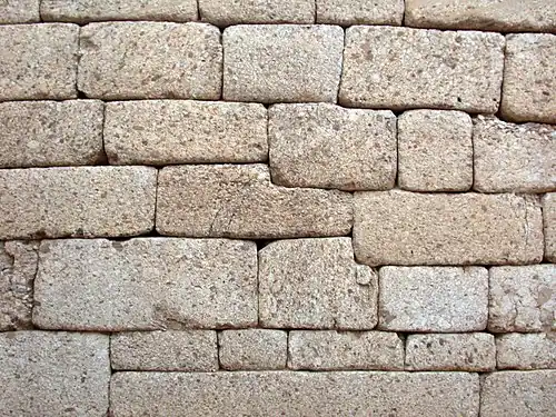 Joint vif, trésor d'Atrée, Mycènes (Grèce), 1250 av. J.-C.