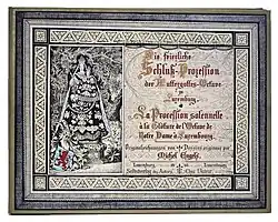 Die feierliche Schluss-Prozession der Muttergottes-Octave zu Luxemburg (1893)