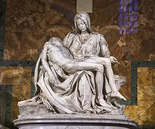 Pietà, Michel-Ange.