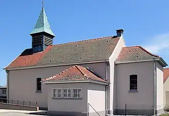 L'église Sainte-Agathe.