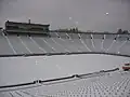 Le stade sous la neige en 2005
