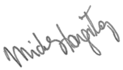 signature de Mickey Hargitay