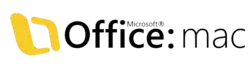 Description de l'image Microsoft Office 2008 for Mac logo.png.