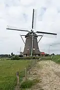 Maasland, moulin: de Dijkmolen