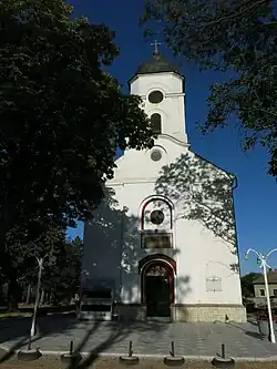 La façade occidentale.