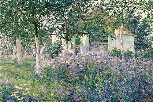 Mon atelier en juin, 1909-1910Musée des Beaux-Arts de Gand