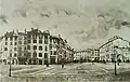 La Piazza Duomo en 1865.