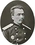 Prince colonel Nicolas Evseïevitch Toumanov, 1863