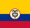 Drapeau des forces armées colombiennes.