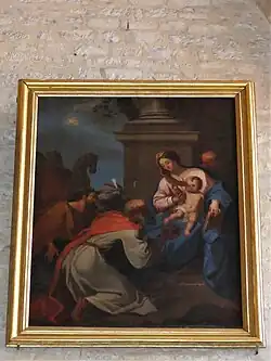 L'Adoration des mages.