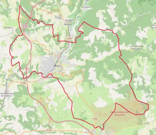 Carte OpenStreetMap.