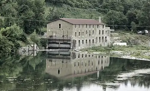 La centrale hydroélectrique de la Glacière.